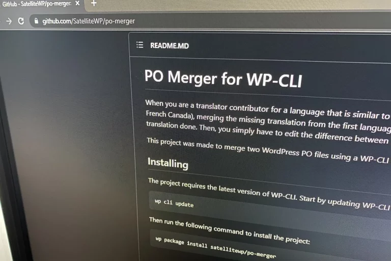 PO Merger pour WP-CLI : Le simplificateur de traductions WordPress
