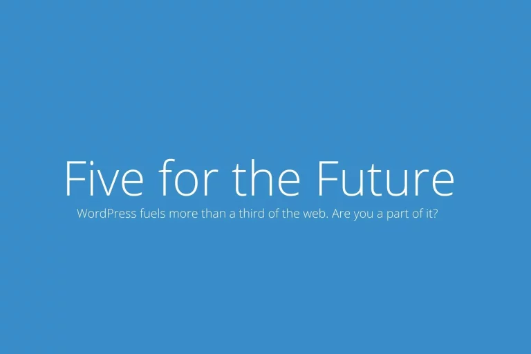 Notre contribution à WordPress récompensée par Five for the Future