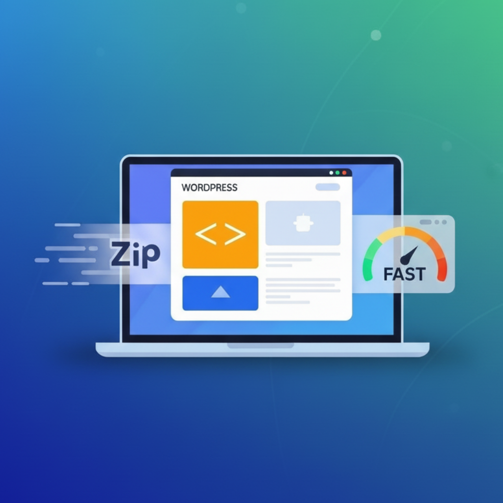 Ecran ordinateur qui illustre la rapidité d'un site web