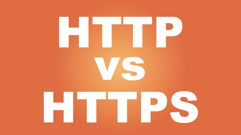 HTTP versus HTTPS text
