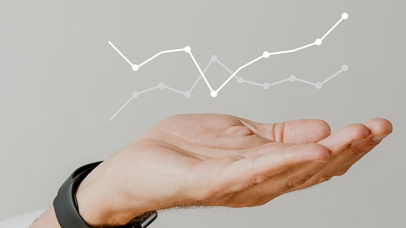 Main tenant un graphique de croissance virtuelle