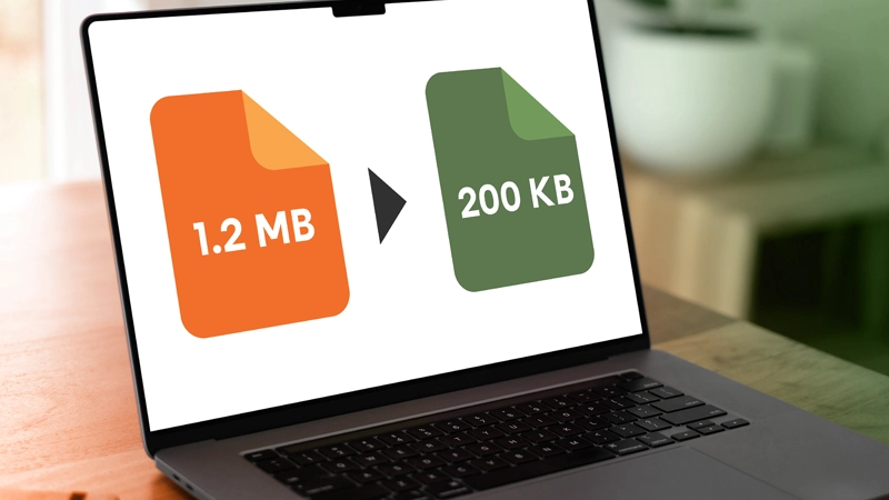 Computer screen displaying data.